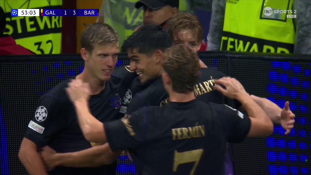 Lamine Yamal STOP THAT 🤯 Anthony Gordon scores his first Champions League goal for Barcelona after some sublime skill from Yamal 🪄 📺 Stream on TNT Sports &amp; HBO Max: