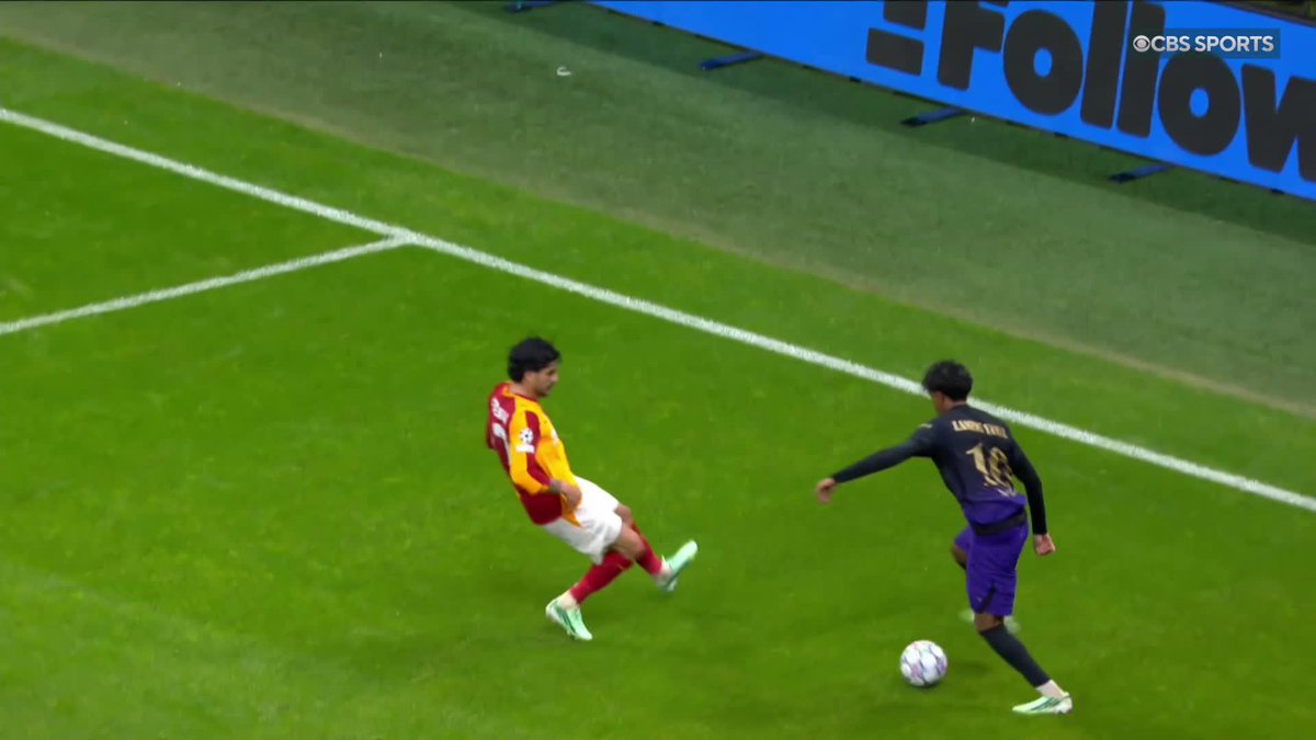 Lamine Yamal that is SENSATIONAL 🔥 Barcelona's superstar provides two incredible assists for Fermín López and Anthony Gordon as Barcelona complete the comeback 💫 Watch the #UCL on @ParamountPlus 📺