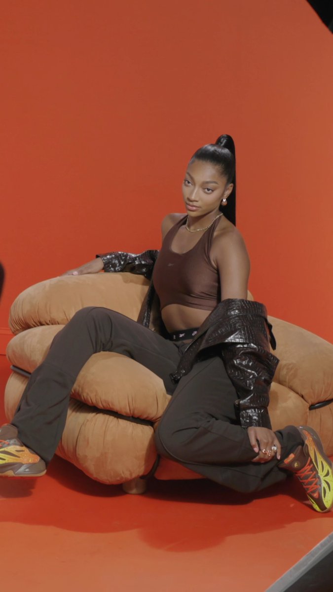 A behind-the-scenes look at something sweet. Reebok x REESE'S: Angel Reese 1 Available on 10/20.