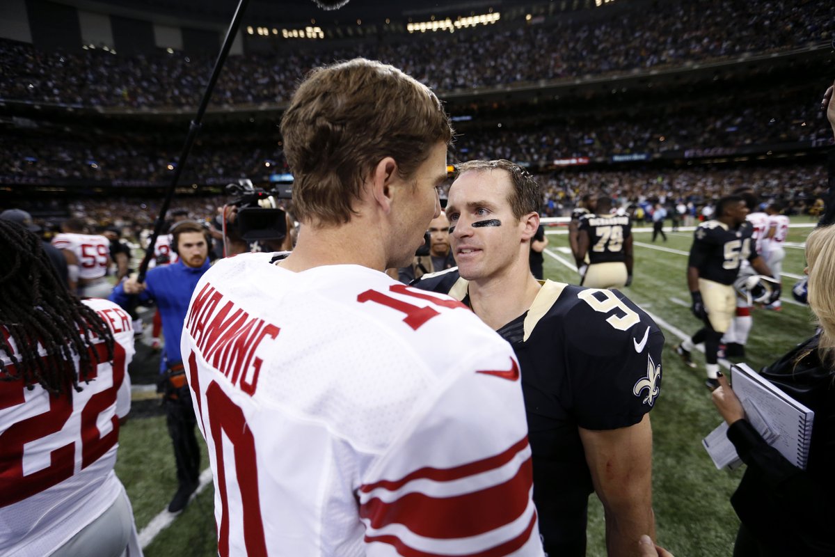 All-time classic: Saints v. Giants, 2015 13 pass TDs 101 points scored 855 pass YDs 📺 #NOvsNYG 10/18 on FOX