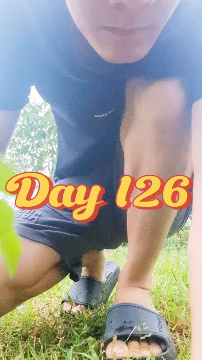 Chào buổi sáng cả nhà. Nay e vừa hít cỏ vừa nghe thời sự của xã. 😅 #hitdat day 126