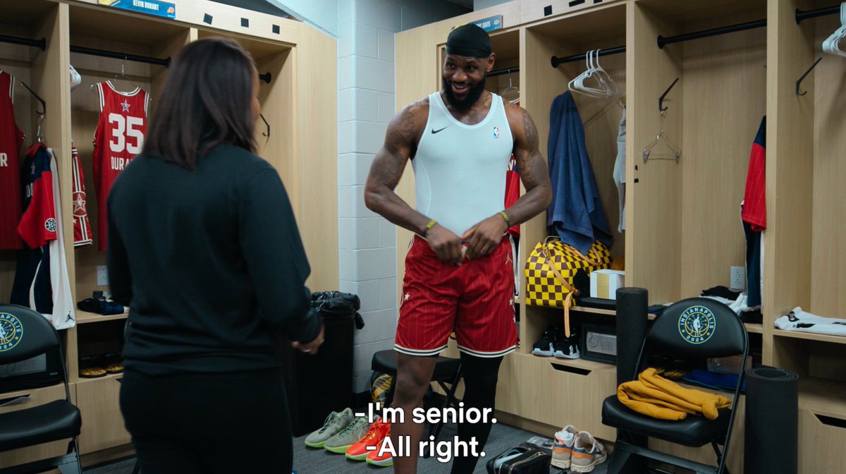“I need a little flow in my sh*t.” 💀 LeBron James crashing out after getting a pair of short shorts was too good 😂 📺 Starting 5 Season 1