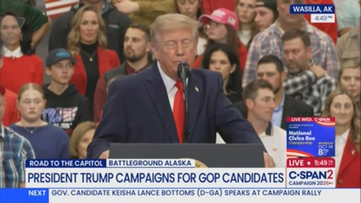 Trump: Everything went up. You know, they blame me. They start screaming, "affordability!" But when you look at groceries, when you look at a lot of things, they're really coming down