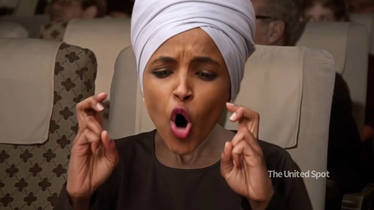 Ilhan Is Praying Trump Goes Down