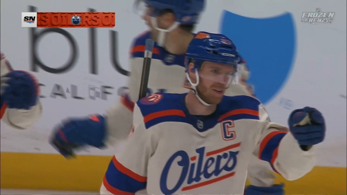 The 97th goal of the Frozen Frenzy scored by ... No. 97 😳 Just Connor McDavid things 🔮