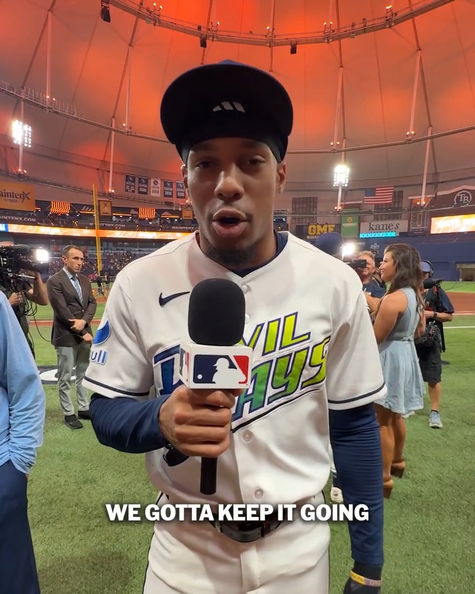 Chandler Simpson reflects on the Rays' Game 2 win! #ALCS