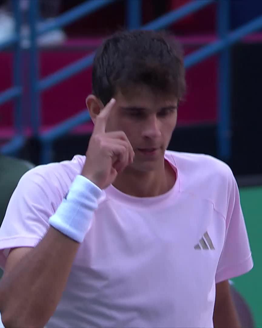 4th Masters quarter-final - all since April 🤯 Jodar hustles back to beat van de Zandschulp 6-7 6-4 6-2! #RolexShanghaiMasters