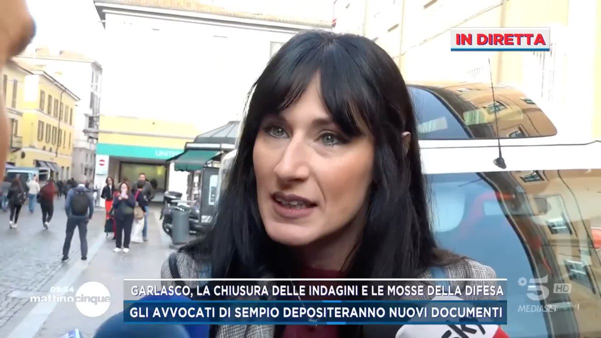 #garlasco, l'avvocato Angela Taccia in diretta dalla procura di Pavia: "Se il piede è incompatibile con l'impronta, Sempio non è l'assassino" #Mattino5 è in diretta su #Canale5 e in streaming su Mediaset Infinity
