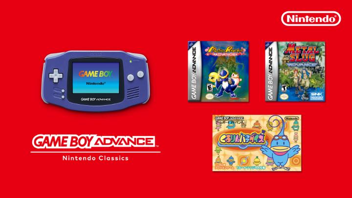 Los suscriptores de #NintendoSwitchOnline + Paquete de expansión ya pueden disfrutar de otros tres títulos de #GameBoyAdvance, ¡incluido uno que se lanza por primera vez en Occidente! ☑️ Monster Rancher Advance ☑️ METAL SLUG ADVANCE ☑️ Kururin Paradise