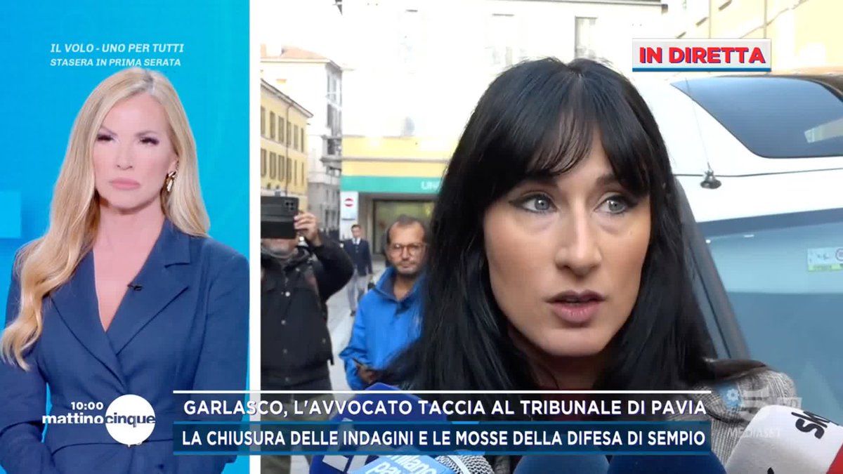 #Garlasco, l'avvocato Taccia: "I nostri accertamenti forse possono andare a vantaggio di Alberto Stasi" #Mattino5 è in diretta su #Canale5 e in streaming su Mediaset Infinity