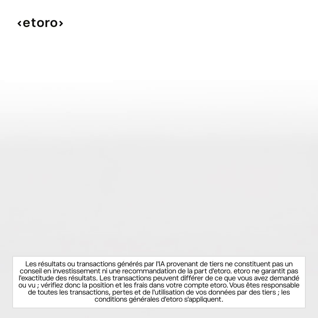 Votre IA vous aide au quotidien. Et si elle vous aidait aussi à suivre vos investissements ? Les connecteurs etoro arrivent sur Claude, ChatGPT, Grok et Grok Bot. Sans code ni clé API. 💬 Tapez « Connecter une IA à etoro » sur Google et c’est parti.