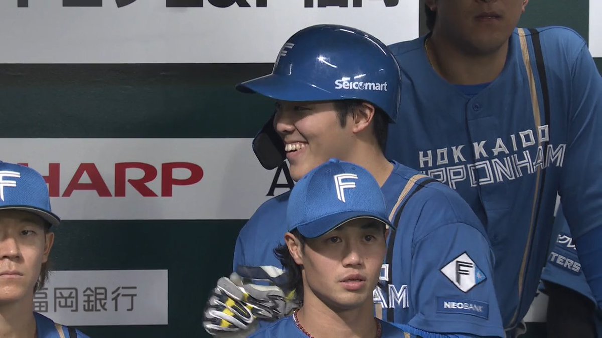 初対決💥💥💥 #柴田獅子 vs. #モイネロ 開催地の福岡大大濠出身20歳の二刀流が ヒット＆勝ち越し犠牲フライと結果出す💯💯💯 #lovefighters #ベースボールLIVE で配信中[初月無料]