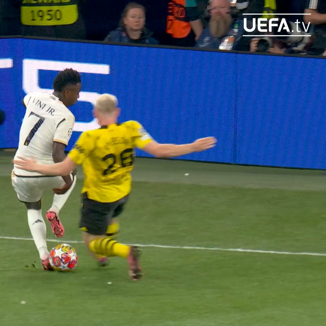 Esto es lo que hizo Vinícius Jr en una final de Champions. Algunos alucinando con una rabona 😂