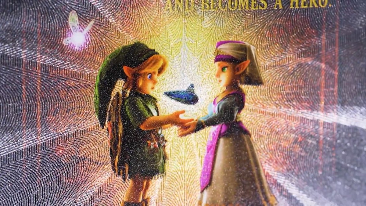 Nintendo finally posted a detailed video of the Zelda Ocarina of Time limited edition textured foil variant cover art! Pre-order Amazon: $10 off Walmart: #ad $10 off Best Buy: Target: