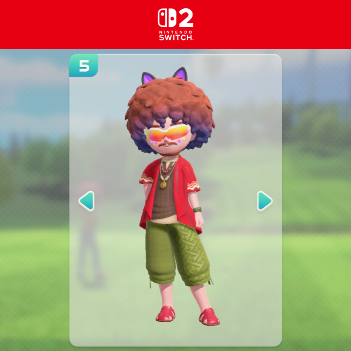 Register your five Favorite Looks to quickly don the perfect outfit for whichever sport you’re playing! #NintendoSwitchSportsResort