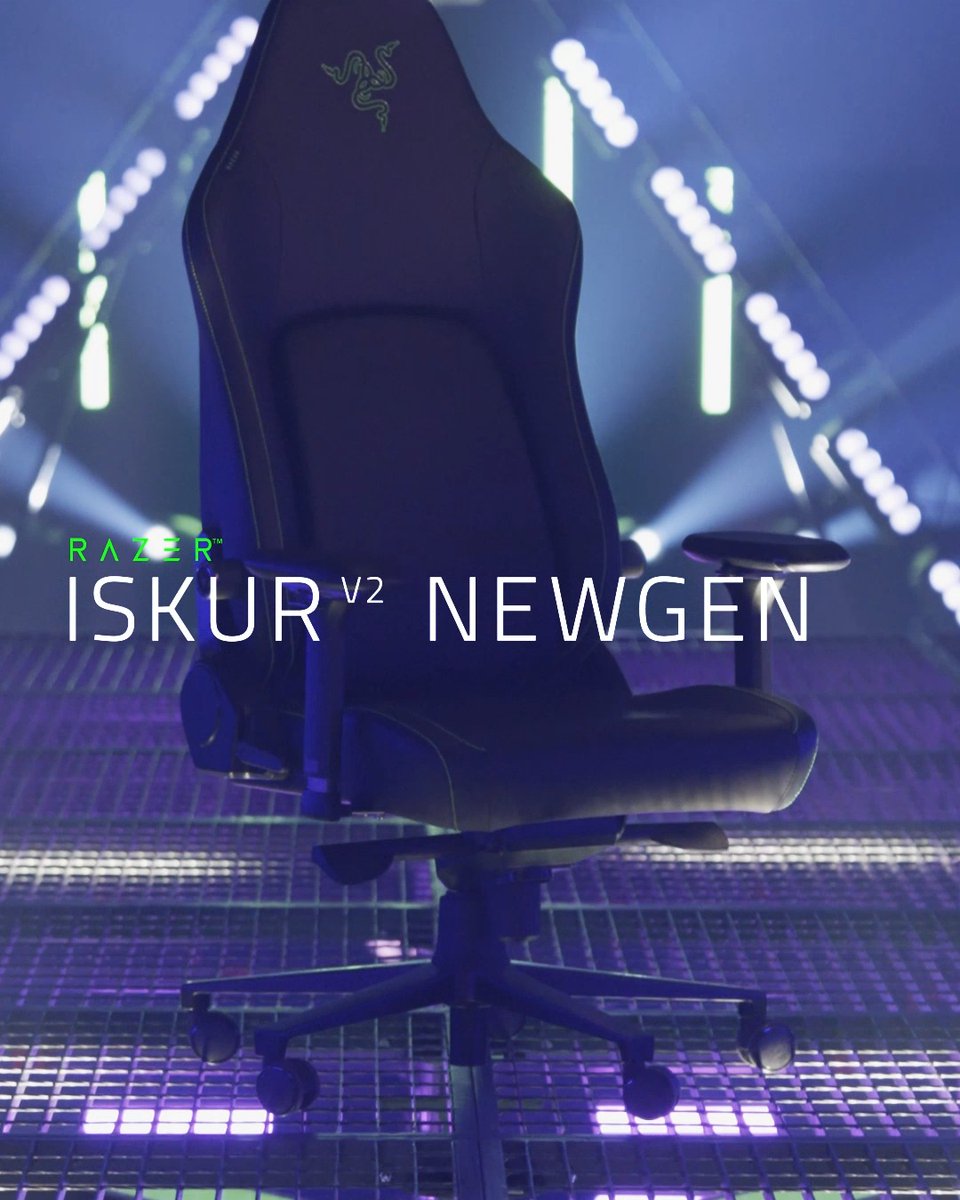 The Razer Iskur V2 NewGen has become a familiar sight on esports stages, with pros putting its comfort and support to the test. Ranked the #1 most-used gaming chair on discover how professional feedback helped shape its design: