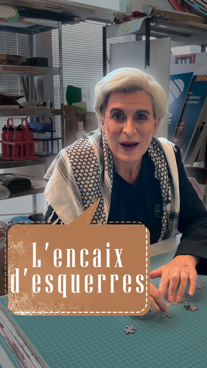 🧩 Ada Colau mira d'encaixar totes les sensibilitats d'esquerres #Polònia3Cat #metàfora #comvolentdir