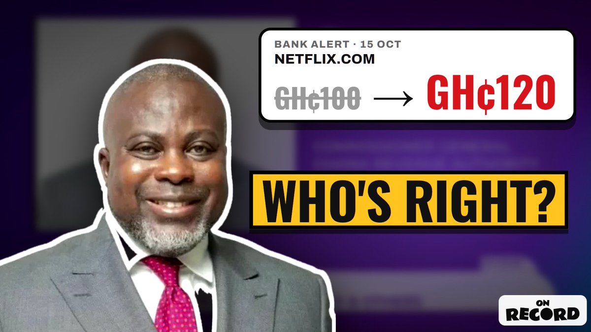 About 100 foreign platforms never charged Ghanaians VAT. From tomorrow, your bank charges it for them.