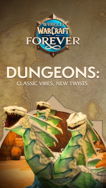 At launch, you’ll have nine new dungeons to add to your leveling journey alongside more quests for your Vanilla favorites: