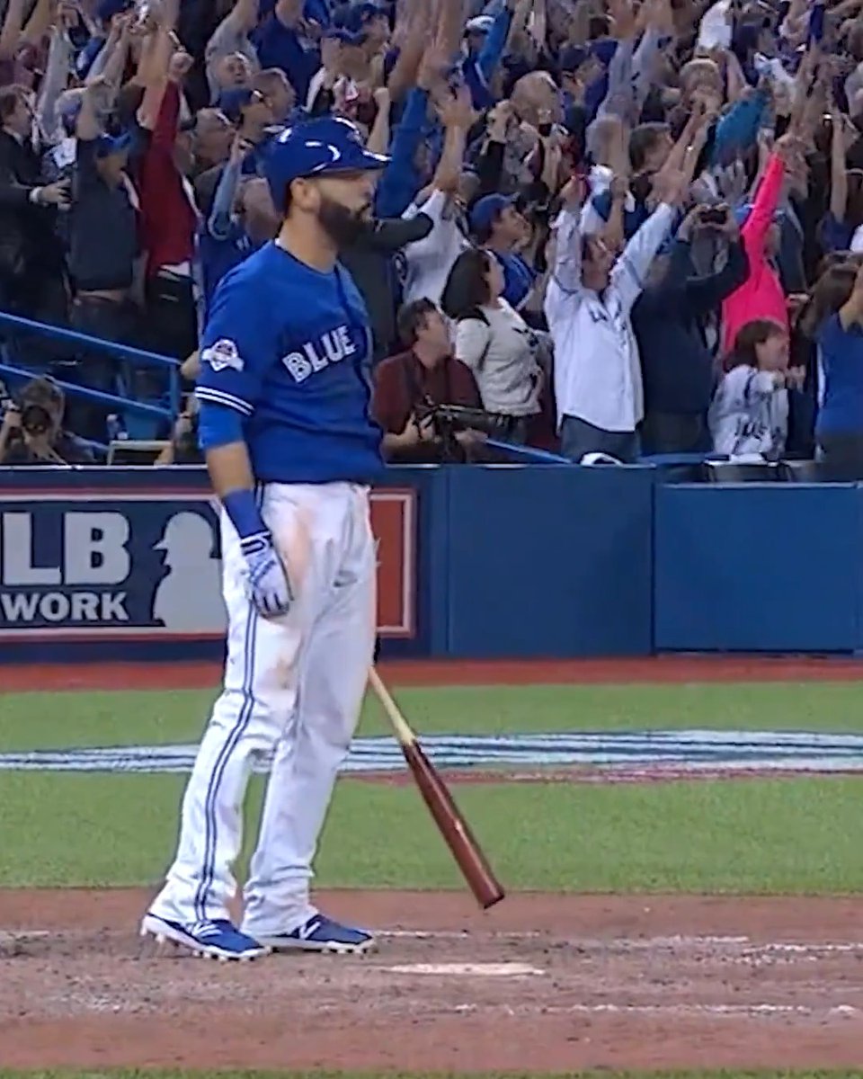 Bautista threw his bat to the moon 🌕