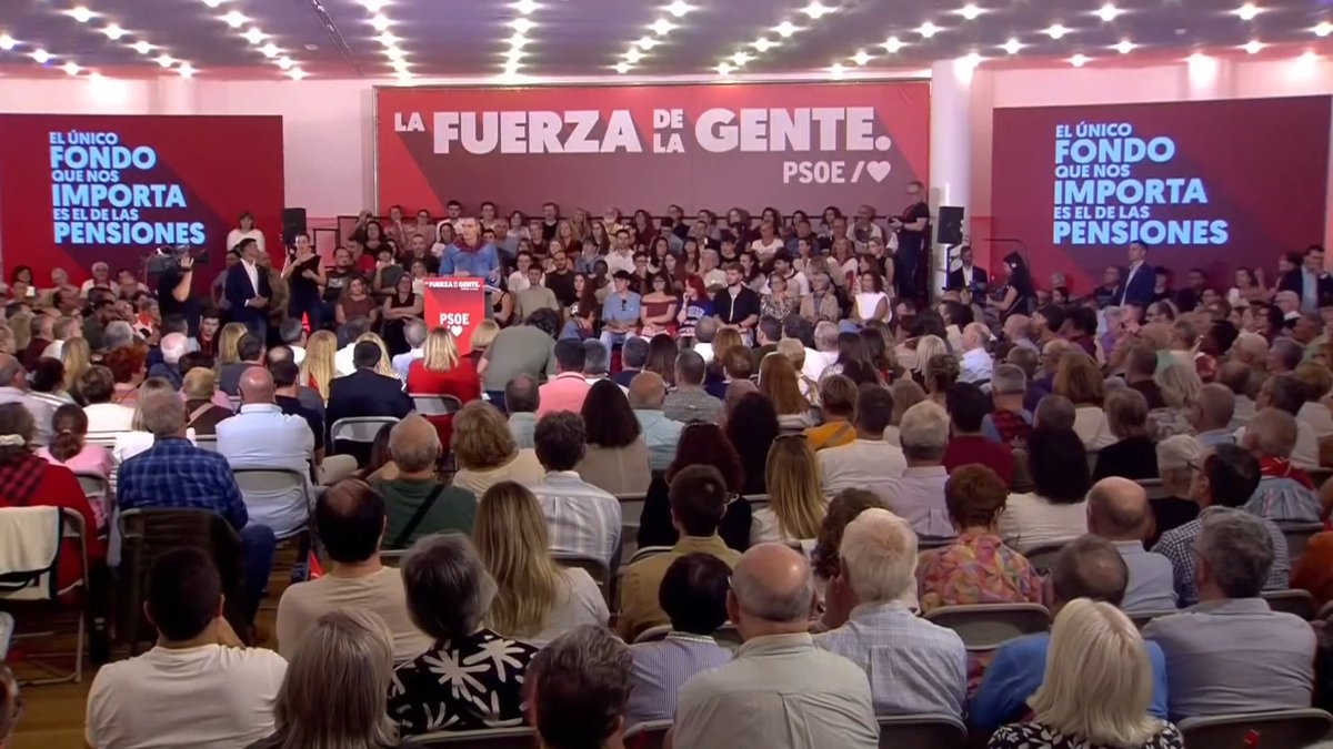 A los mayores y no tan mayores quiero transmitirles mucha calma y tranquilidad. El sistema público de pensiones goza de una extraordinaria salud. Estamos revalorizando las pensiones conforme al IPC y tenemos más de 20.000 M€ en la hucha para los pensionistas del futuro.