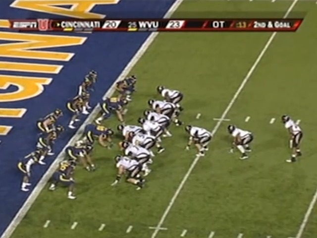 That time we walked it off at WVU in 2008 #GoBearcats