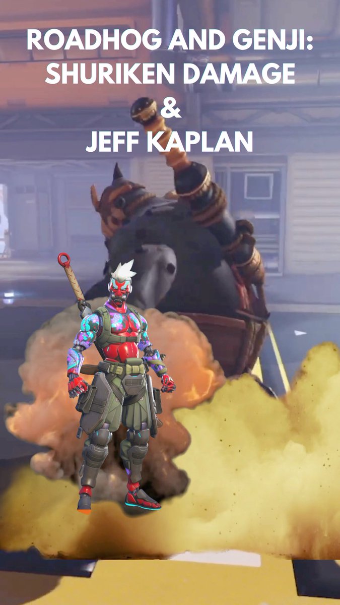 Genji and Roadhog VA argue over his health pool