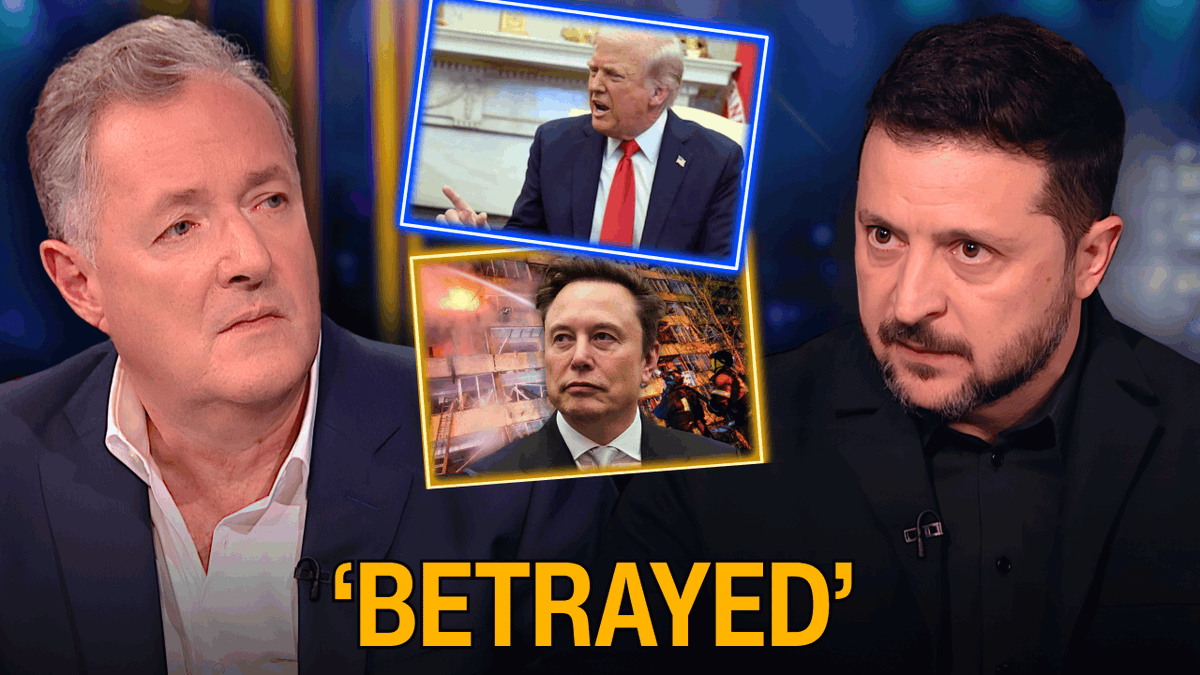 “We can’t be weak - otherwise we can’t survive!” Piers Morgan’s world exclusive interview with Ukraine's President Zelensky on Trump, Elon Musk and Putin has just dropped👇 📺 Piers Morgan | Volodymyr Zelenskyy / Володимир Зеленський | Scott Horton | Jim Hanson | Wes Clark