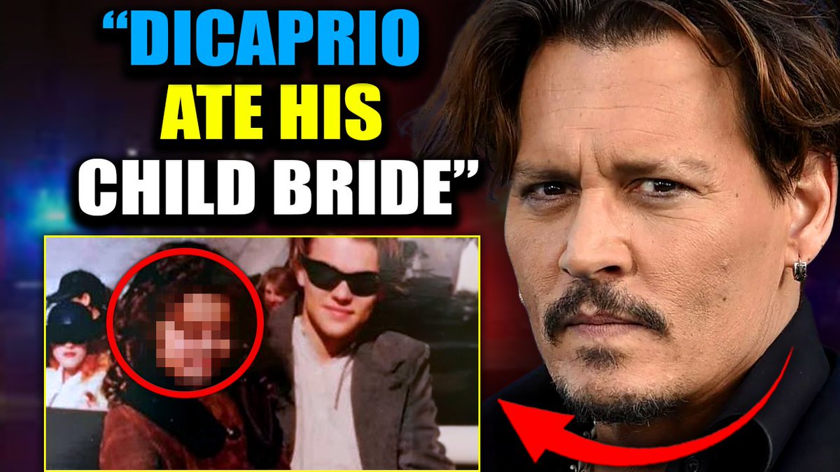 Johnny Depp Reveals Leonardo DiCaprio 'Killed a Child Escort' on Titanic and 'Fed Her to the Crew' Johnny Depp has revealed that Leonardo DiCaprio slaughtered a child escort on the set of Titanic and then fed her remains to the crew. They ate her, but didn't know it. According to Depp, that set wasn't a movie production. It was a Satanic mega-ritual, where society's rules weren't just suspended. They were inverted.