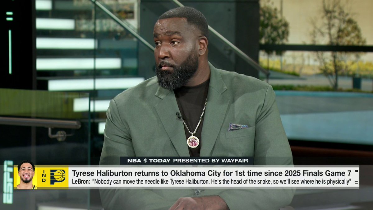 “I would like to issue a public apology, because, young man, you are one of them.” 😳 Kendrick Perkins explains what made him change his mind about Tyrese Haliburton.