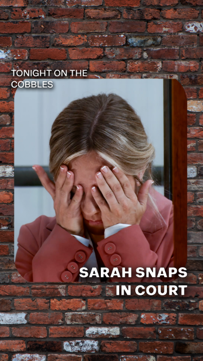 Could this outburst cost Sarah the entire trial? 🫣 #Corrie