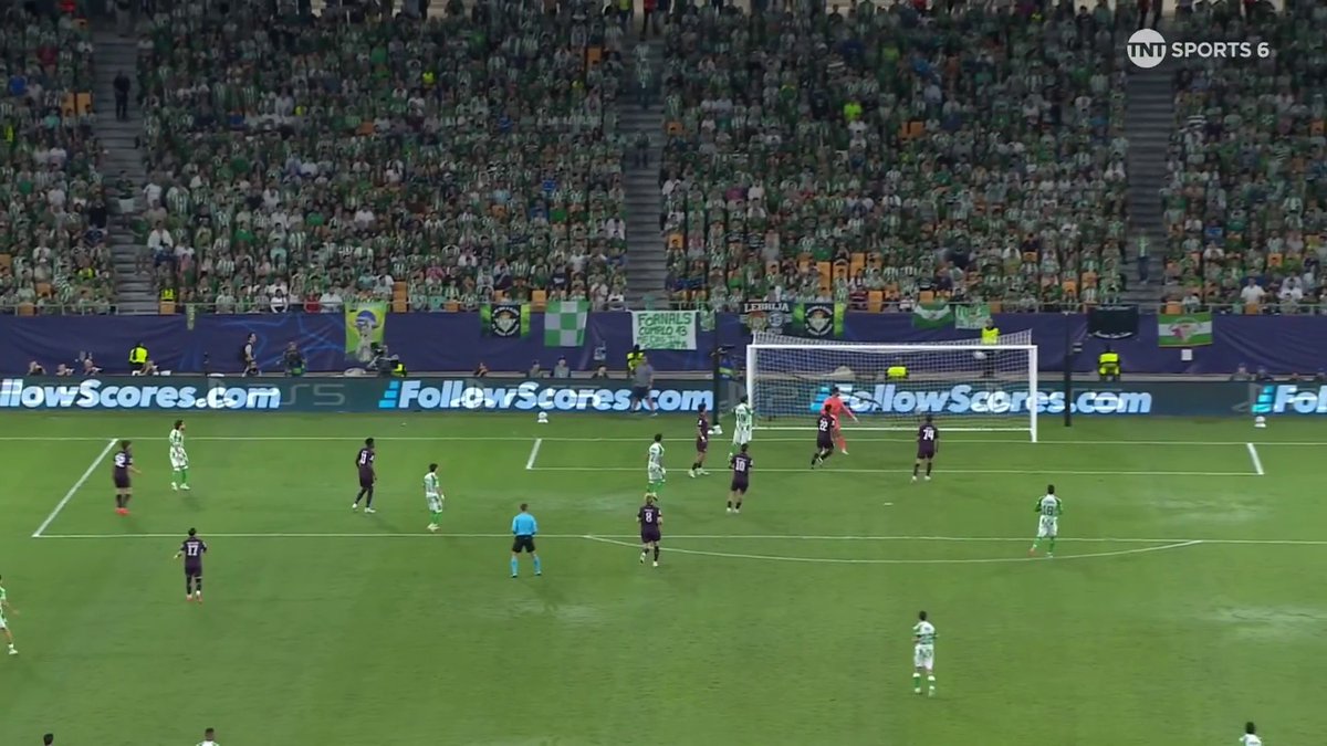 Ezzalzouli, that is SPECIAL 😍 Real Betis take the lead over Porto in some style 🤯 📺 Stream on TNT Sports &amp; HBO Max