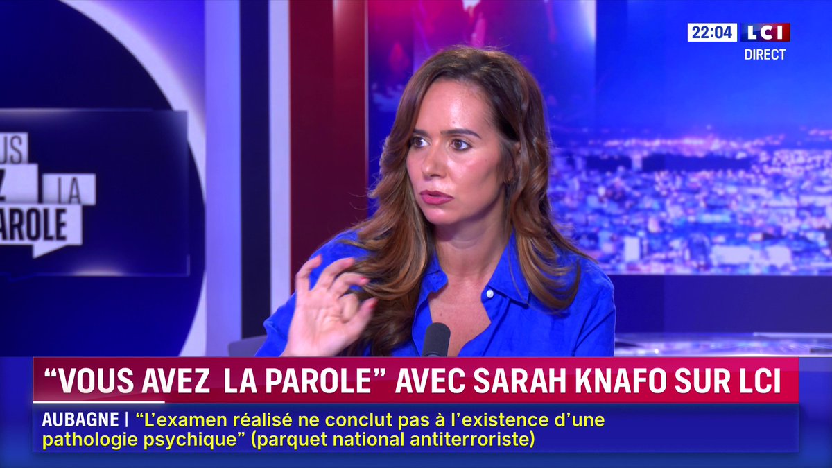 Aide à l'Ukraine : "Je pense qu'il faut respecter les engagements et la parole de la France", Sarah Knafo 📺 "Vous avez la parole" avec Darius Rochebin