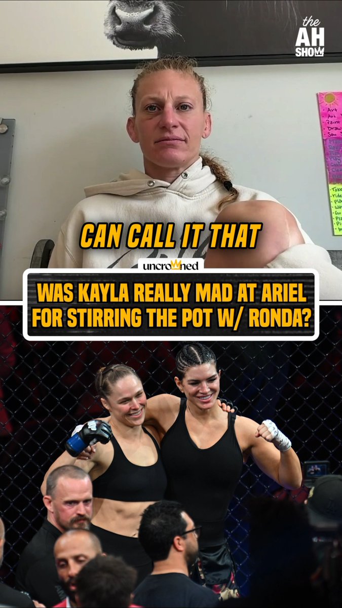 Kayla Harrison was honest with her opinion of Ronda Rousey 😳 #HelwaniShow #UFC334