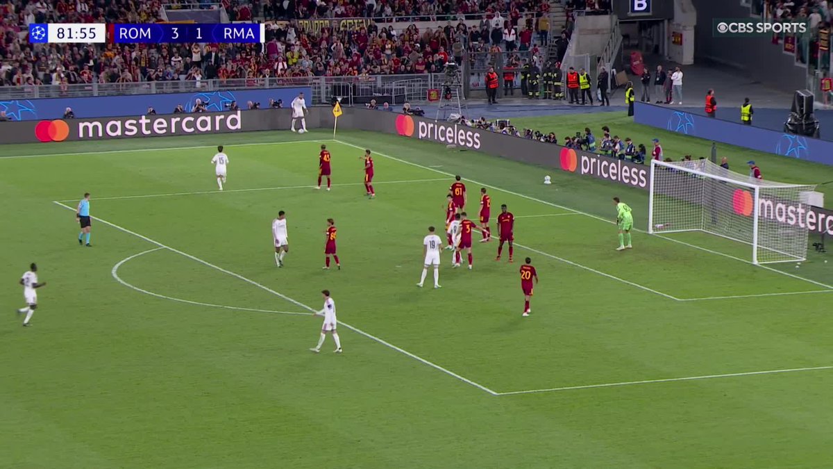 WHAT A COMEBACK FROM REAL MADRID 🤯 Two goals in two minutes from Carlos Espí and Endrick fuel the Spanish giants turnaround vs. Roma ⚪️ Watch the #UCL on @ParamountPlus 📺