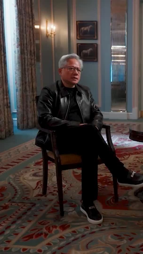 Nvidia CEO Jensen Huang said he would halt the supply of chips to a customer that was developing unsafe AI software. “It’s a hypothetical, but of course,” he said in an interview with Bloomberg’s Emily Chang