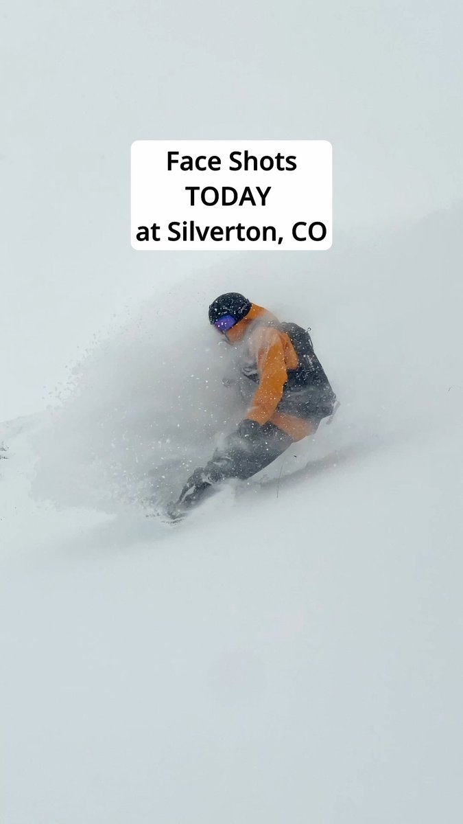 🚨🌨️ WE REPEAT, THIS IS NOT A DRILL! 🥶 ☃️ Winter is here, and it isn't just a dusting of snow. 😤 This is the crew over Silverton Mountain, CO, TODAY, skiing the first major storm to make landfall on the Colorado Rockies this winter. ❄️‼️ Winter is here. Get ready. 🫡 ⛷️ Chris Stillwell + Calvin Davenport 📸 Calvin Davenport