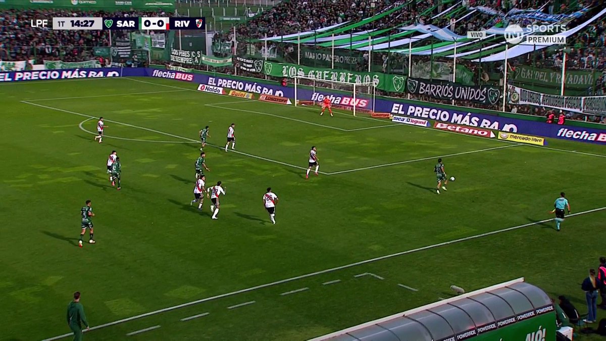 CONTRERA PUSO EL 1-0 ANTE RIVER El mediocampista de Sarmiento definió muy bien tras el centro de Marabel y abrió el marcador. Viví el Torneo Clausura 2026 por TNT Sports Premium y disfrutalo también en HBO Max 👉 #Suscribite #LPFxTNTSports