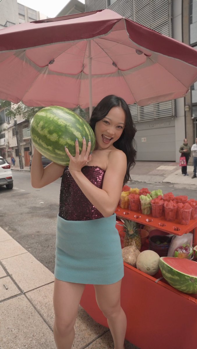 This 🍉 won't stand a chance against our Chun-Li. #StreetFighterMovie