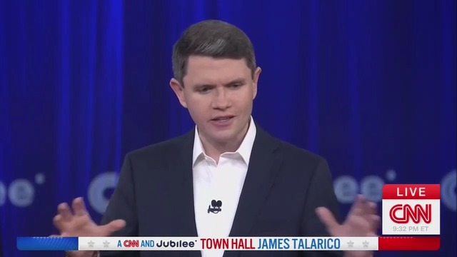 James Talarico's closing statement: You may have noticed that I haven't talked about my opponent at all tonight, because I don't want people to vote just against Ken Paxton. I want them to vote for me. I want them to know my values and my vision. But we are running against the most corrupt politician in Texas. Since taking office, Paxton has increased his net worth by $27 million. He now owns 15 homes. We have an opportunity to defeat him and this entire corrupt system.