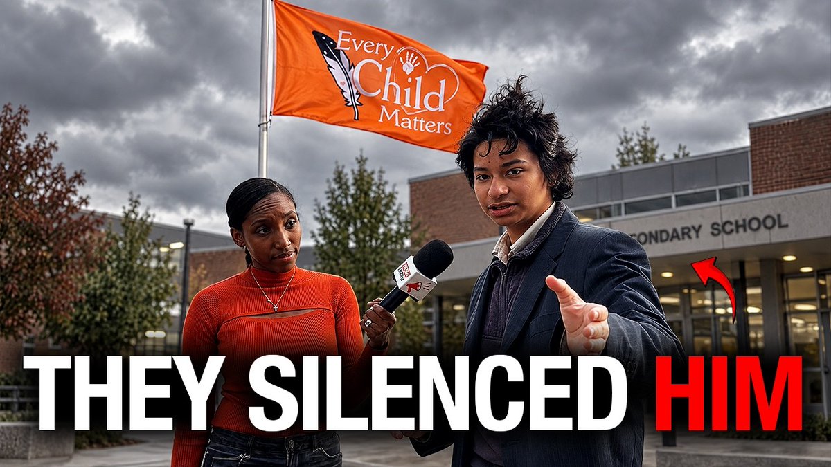 Reconciliation propaganda in high school exposed by BC teen A 16-year-old B.C. high school student says he is being denied the opportunity to return to class unless he removes his YouTube video called “Lies and Reconciliation,” which exposed some of the propaganda that was pushed on students during his school's Truth and Reconciliation Day programming. Isaac Simpson, a Grade 11 student enrolled in a Lower Mainland school's film and television program, decided to put his filmmaking skills to use after growing frustrated with what he was being taught about Canada's history, often unbeknownst to parents. From a masked Black Lives Matter advocate telling students about truth, to another virtual speaker telling the youth to embrace discussions of “land back,” to a disturbing exaggerated illustration depicting Catholic nuns and an RCMP officer forcibly tearing Indigenous children from their mothers, Simpson's video gives parents a rare look inside the classroom. “I got really sick of all the indoctrination being pushed down students' throats,” Simpson told me. “They were just telling you what to think, not how to think.” But his decision to expose the material came at a cost. After initially being suspended for what the school described as a period of “pause and reflection,” Simpson and his parents attended a meeting with school officials that the teen likened to an interrogation. Simpson documented that experience in a second video posted to his YouTube channel, Isaac Simpson's Flying Circus. Both videos have since been gaining attention online. Now, Simpson says he has been told he cannot return to school unless the videos come down. He refuses to comply. “I'm not taking it down because, you know, I stand by what I said,” Simpson explained. I caught up with the young filmmaker to find out why it was important for him to expose what's happening in his public school despite the risk. For Simpson, the issue is bigger than his suspension. Currently, "parents have no way of figuring out what is being taught in schools,” he said. I also spoke with his mother, former Global News director and current B.C. political commentator Anita Krishna, about the school's response and what comes next. REPORT by Drea Humphrey: