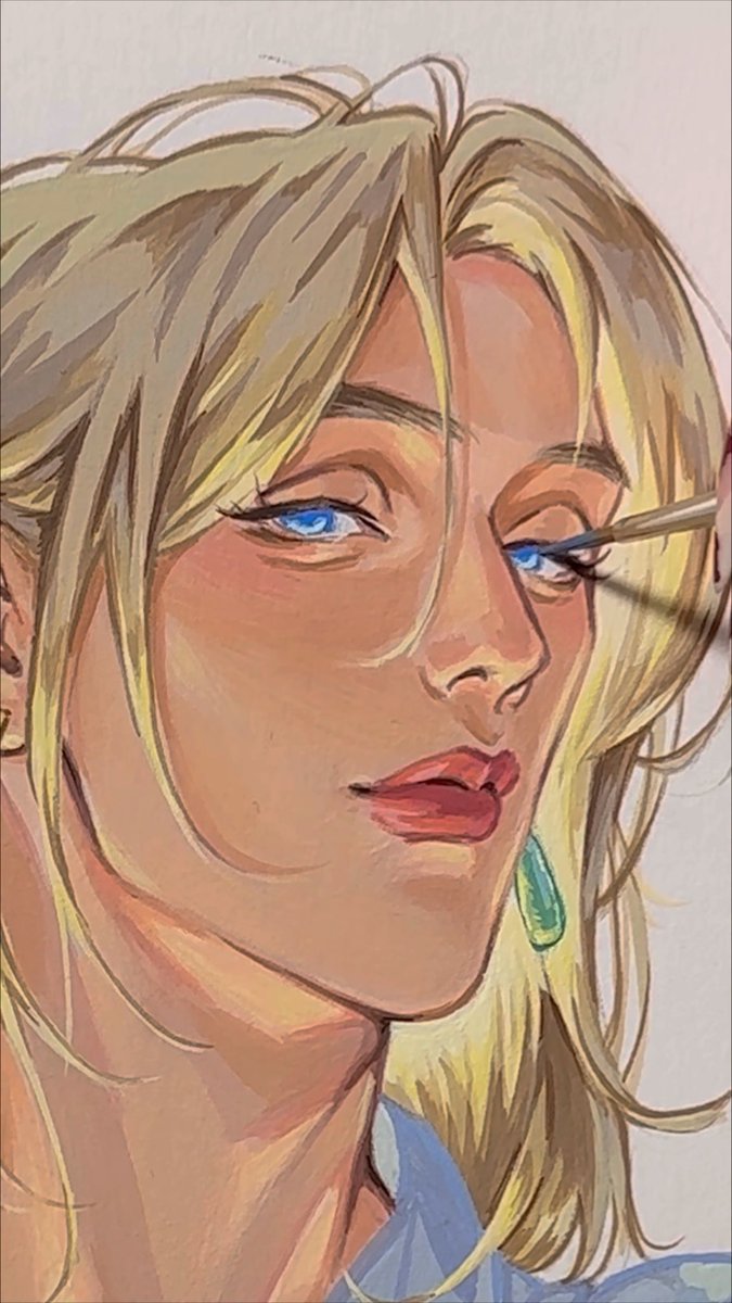 Painting Howl from Howl’s Moving Castle!!🌟