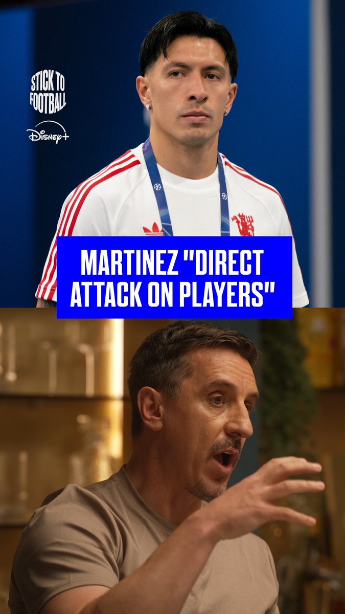 "That is a direct criticim of his players!" 👀 Gary and the team react to Lisandro Martinez's comments about Manchester United! 🔴