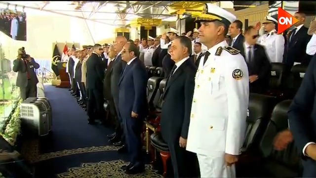 لحظة وصول الرئيس #السيسي أكاديمية الشرطة للاحتفال بتخريج دفعة جديدة من الأكاديمية #ON