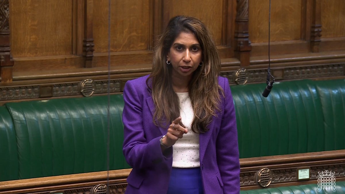 Watch Suella Braverman take the Westminster establishment to task for betraying the women and girls of Piddington.