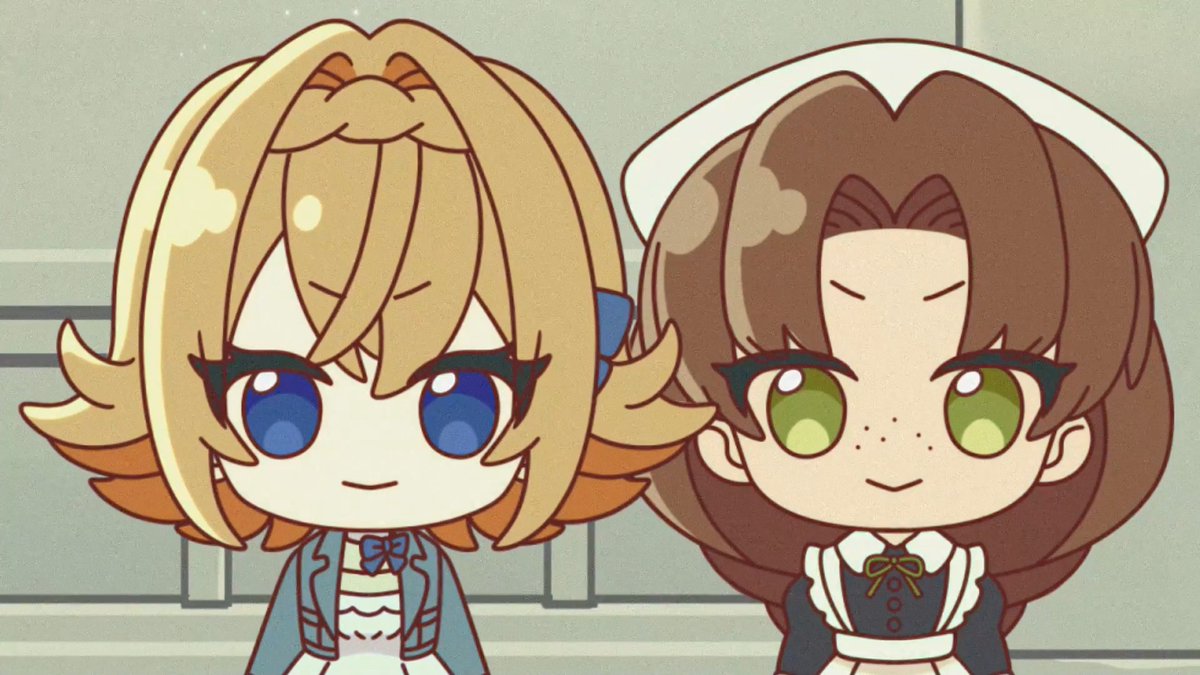 • ⋅⋅⊱∘──────∘⊰⋅⋅ • 『#凶乱令嬢 ニア・リストン』 ミニアニメ第1話『番宣リハーサル』 • ⋅⋅⊱∘──────∘⊰⋅⋅ • 「よーい……アクション！」 #凶乱令嬢 #井上ほの花 #和泉風花 #内田真礼