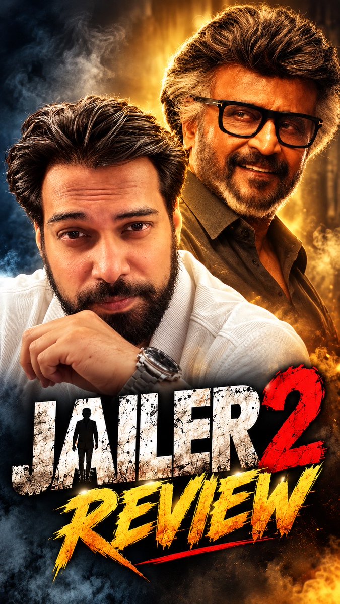 The Biggest Superstar of Indian Cinema….. Superstar Rajinikanth Watch my JAILER 2 VIDEO REVIEW #Jailer2 #Jailer2Review #SuperstarRajinikanth #Rajinikanth