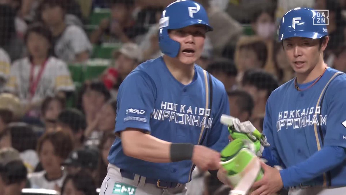今日こそ負けられない 打線が繋がり先制タイムリー 清宮幸太郎が先発起用に応えた ⚾️CSファイナルステージ第2戦 🆚ソフトバンク×日本ハム #lovefighters #だったらDAZN