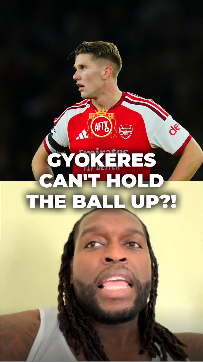 Gyokeres has the STRENGTH, but is his hold-up play letting him down?! 👀🔴 #AFTVLive