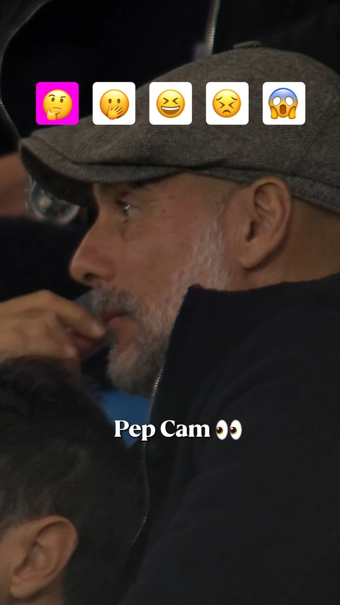 Pep GUARDIOLA 🇪🇸 est passé par toutes les émotions hier pendant Manchester City-PSG. 😭 Le PSG est MÉCHANT. 😈 🎥 Football on TNT Sports